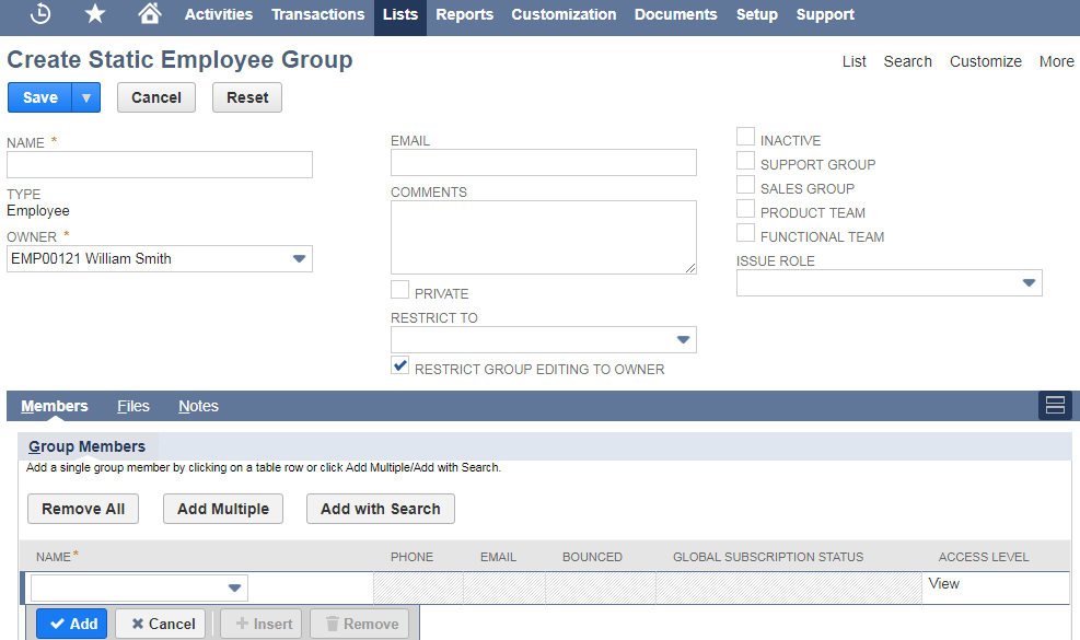 Learn How To Create Shared Group Calendar In NetSuite Learn How To Create Shared Group Calendar In NetSuite